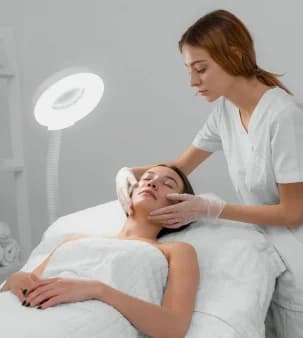 Treatment procedure in session